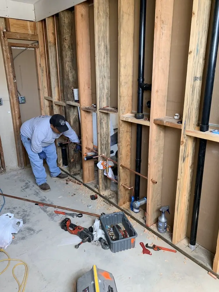 Commercial rough-in plumbing for Gas Line Repair in Eastchester